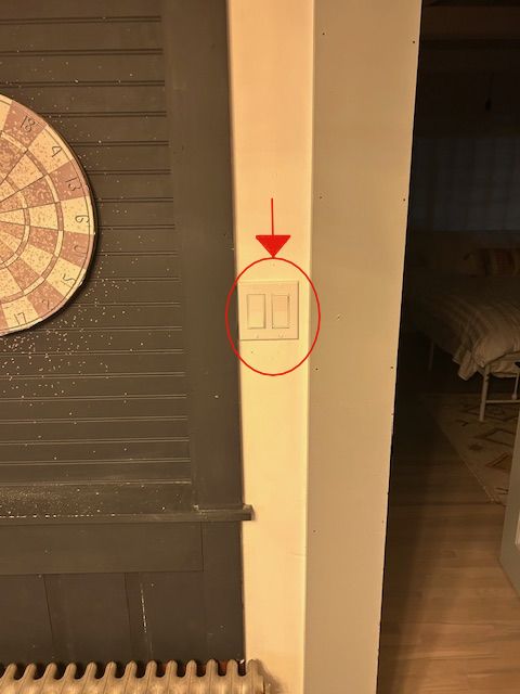 Dining area switch