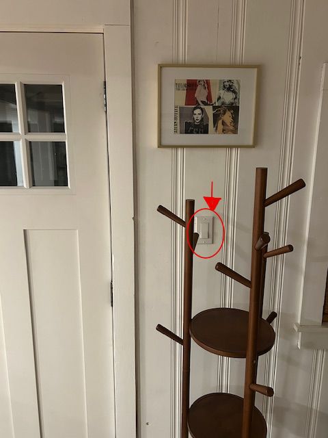 Front door switch