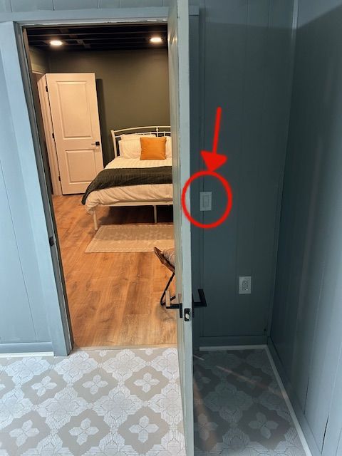 Utility room switch